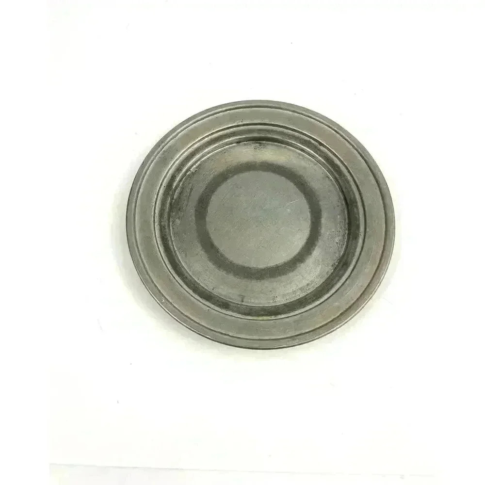 VTG Preisner Pewter Butter Dish Plate ONLY Replacement #2187 Home Decor Silver - Picture 9 of 10